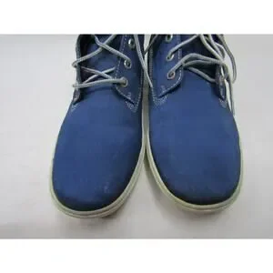 Timberland Mens Size 10.5 M Blue Leather Laces Ankle Caual Shoes Timberland Mens Size 10.5 M Blue Leather Laces Ankle Caual  main image 2